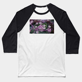 Purple Berries-Available As Art Prints-Mugs,Cases,Duvets,T Shirts,Stickers,etc Baseball T-Shirt